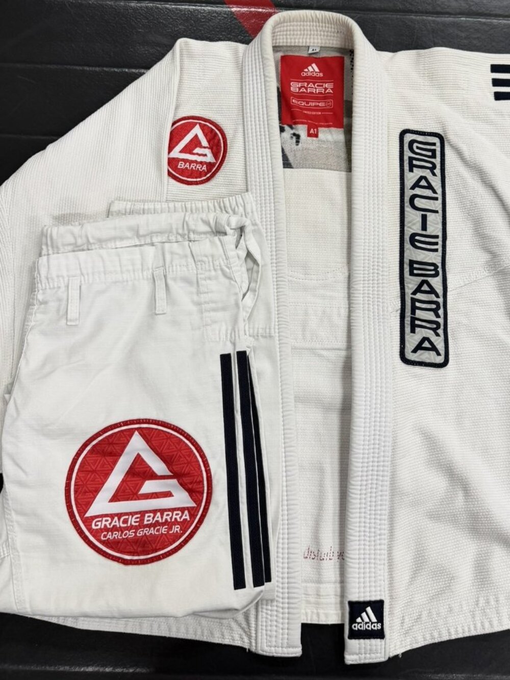 Gracie Barra GI, White, A1